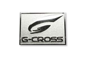 (株)Ｇ－ＣＲＯＳＳ 様 社章 銀色メッキコントラスト