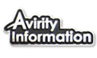 (株)Avirity Information 様 社章 銀色メッキ＋色入れ