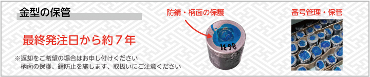 金型保管画像